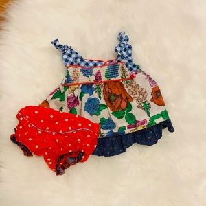 Matilda Jane newborn dress